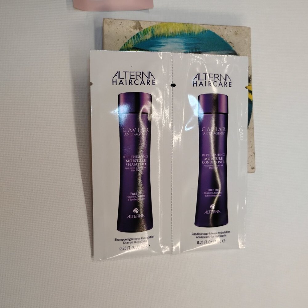 CAVIAR ANTI-AGING Moisture Replenishing Shampoo & Conditioner - 7ml